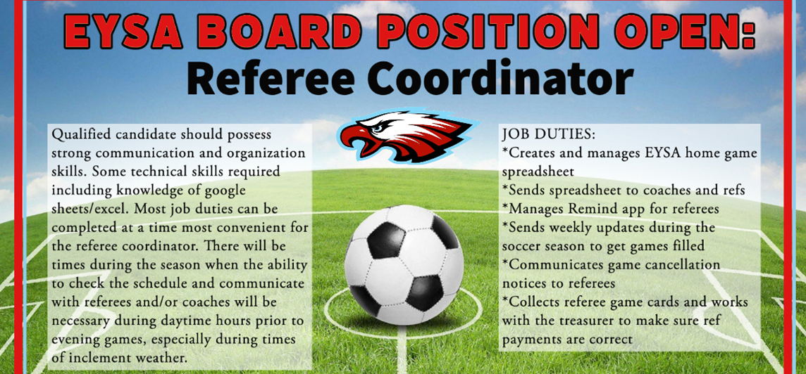 Seeking Referee Coordinator